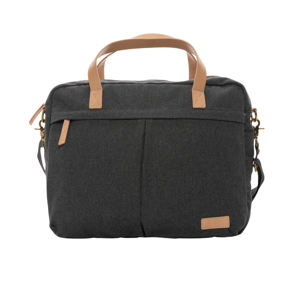 Impact AWARE™ 16 oz. recycled canvas laptop bag