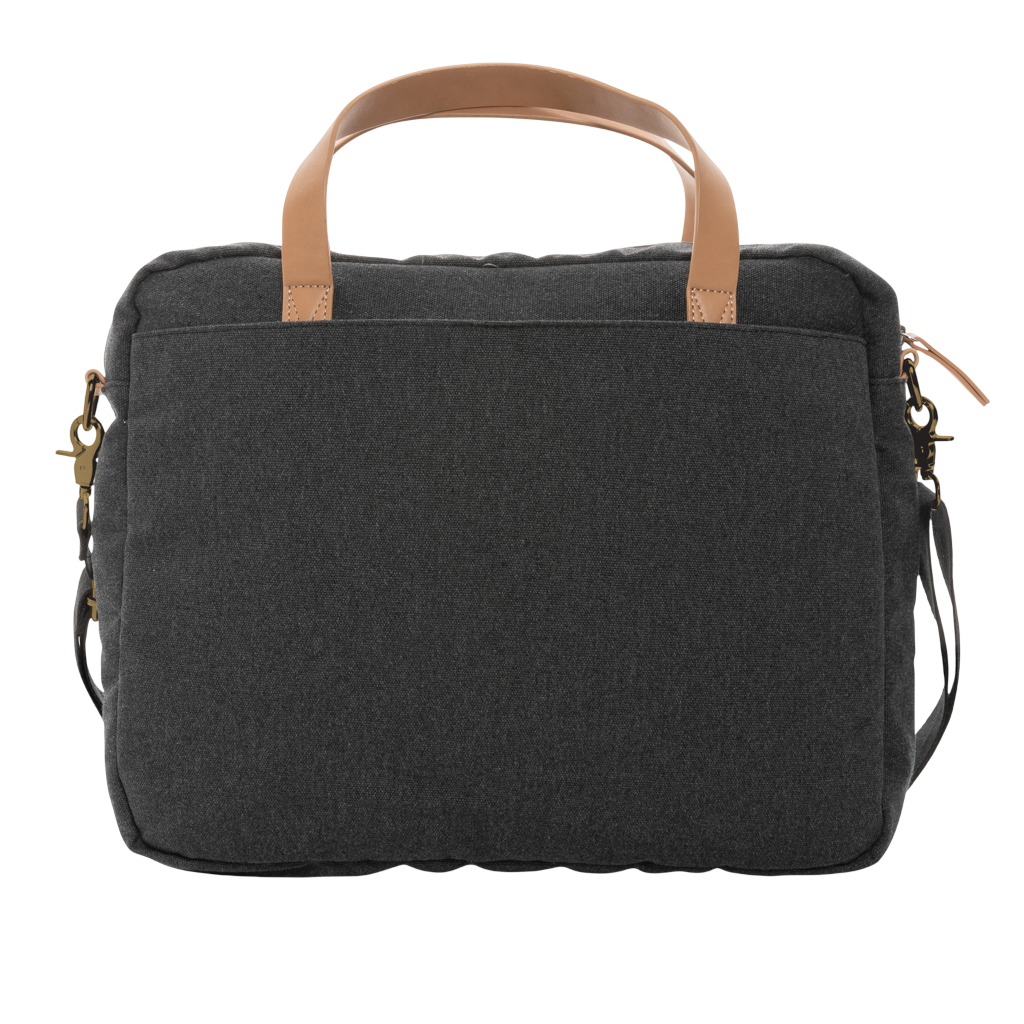 Impact AWARE™ 16 oz. recycled canvas laptop bag