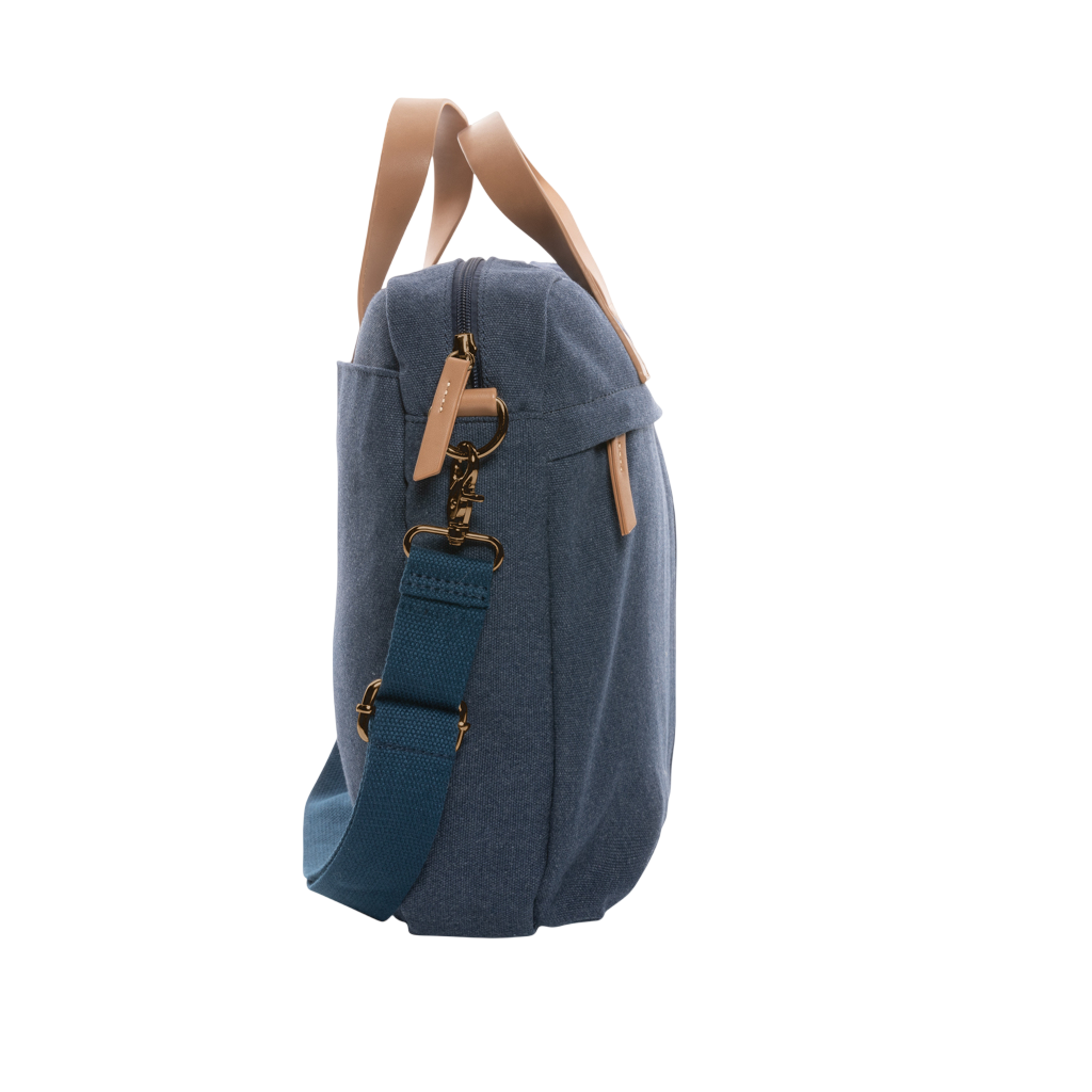 Impact AWARE™ 16 oz. recycled canvas laptop bag