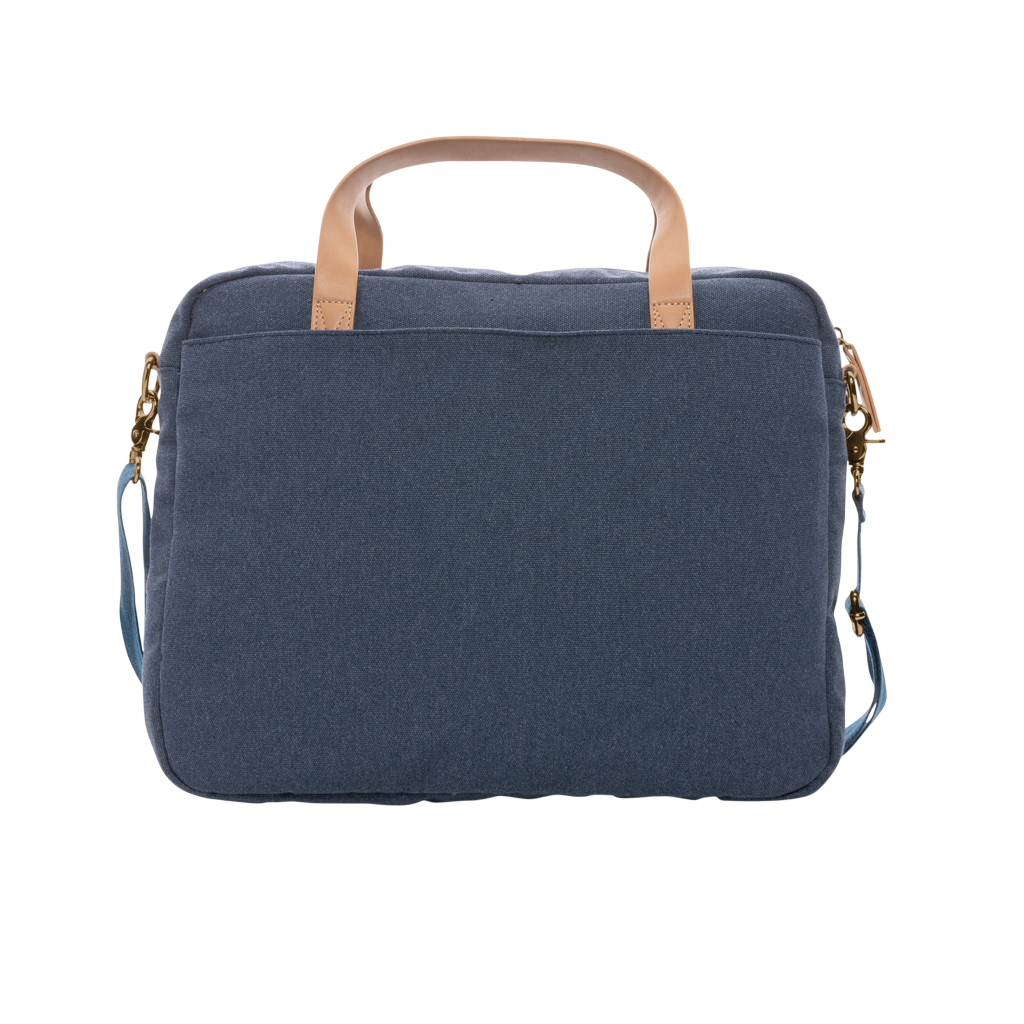 Impact AWARE™ 16 oz. recycled canvas laptop bag