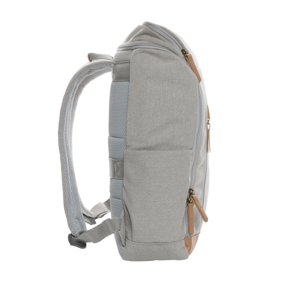 Impact AWARE™ 16 oz. recycled canvas 15" laptop backpack
