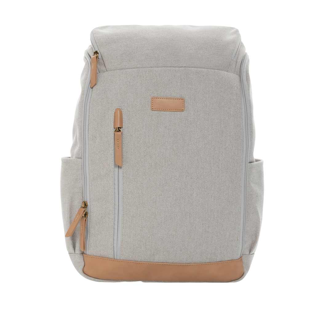 Impact AWARE™ 16 oz. recycled canvas 15" laptop backpack