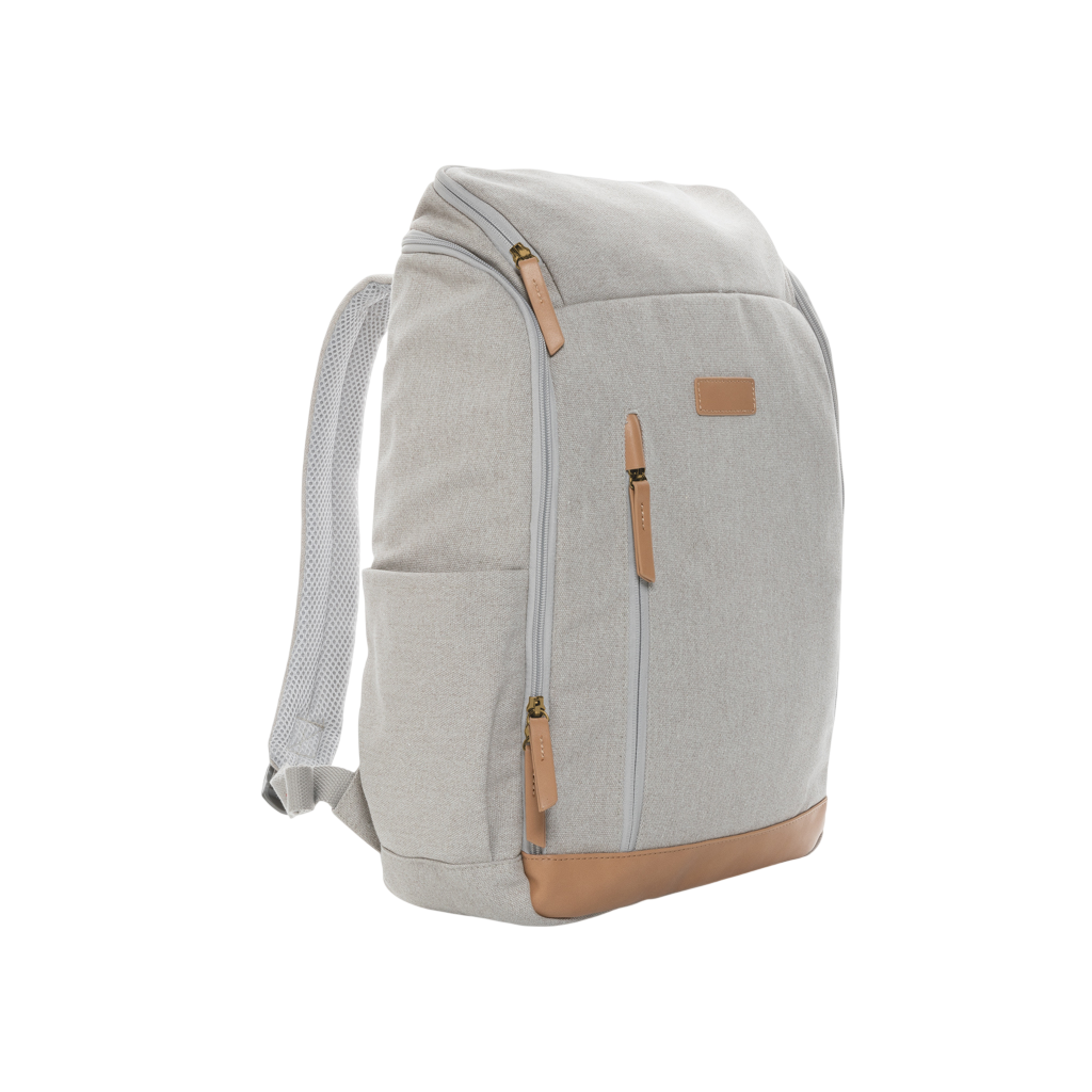 Impact AWARE™ 16 oz. recycled canvas 15" laptop backpack