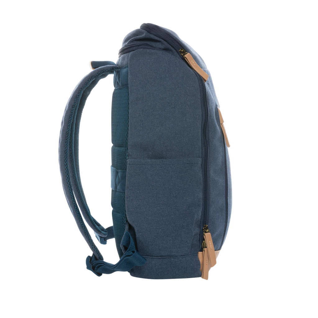 Impact AWARE™ 16 oz. recycled canvas 15" laptop backpack