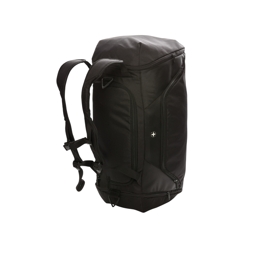 Swiss Peak RFID sports duffel & backpack