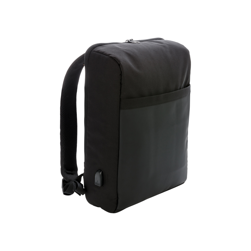 Swiss Peak 15" anti-theft RFID & USB backpack PVC free