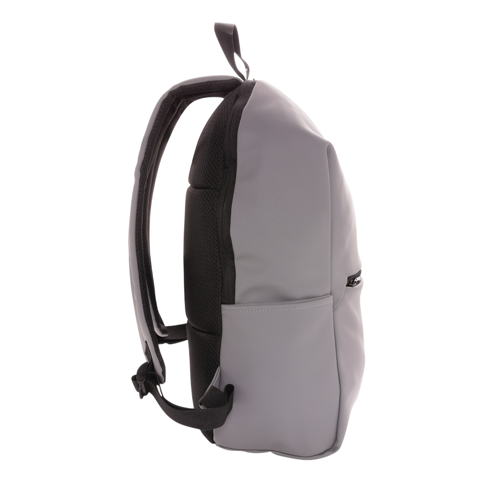 Smooth PU 15.6"laptop backpack