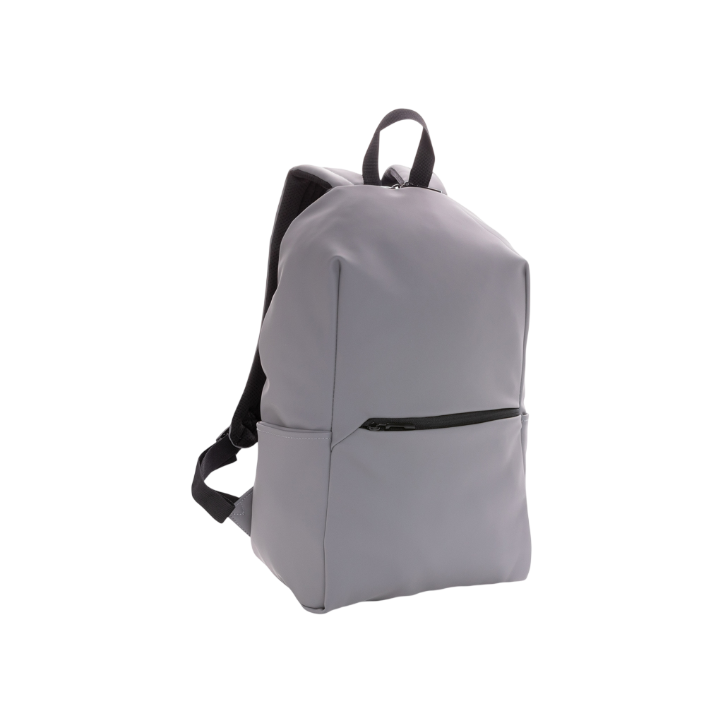 Smooth PU 15.6"laptop backpack