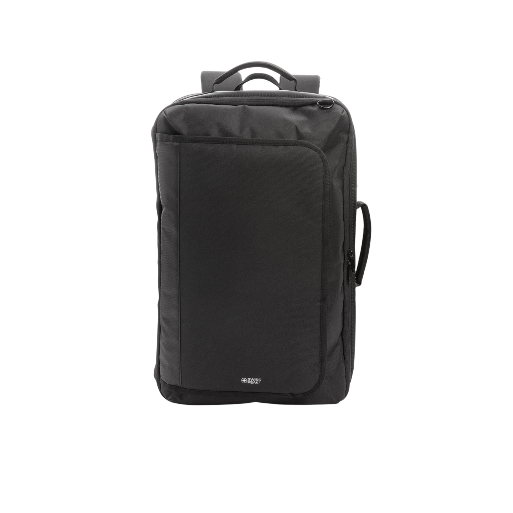 Swiss peak convertible travel backpack PVC free