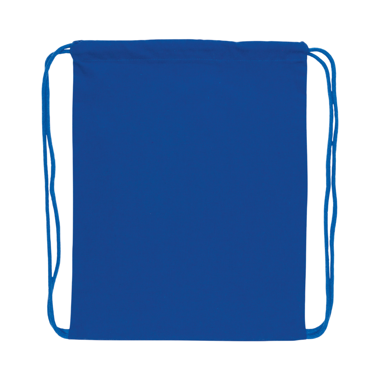 Impact AWARE™ recycled cotton drawstring backpack 145g