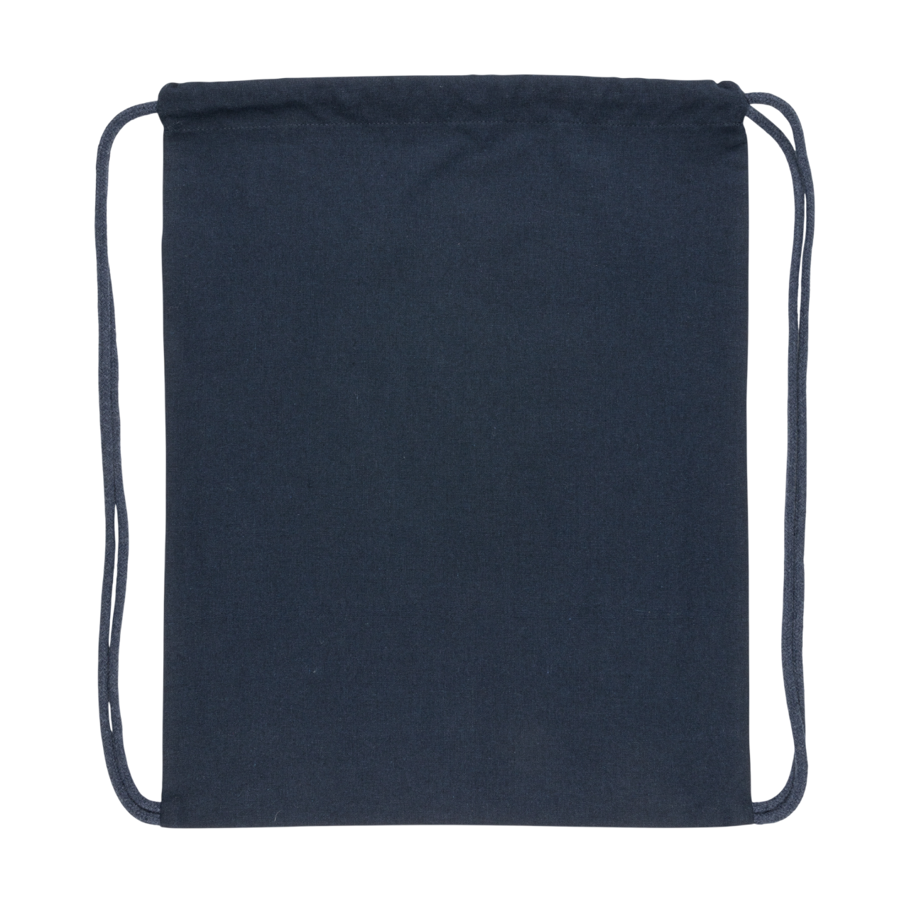 Impact AWARE™ recycled cotton drawstring backpack 145g