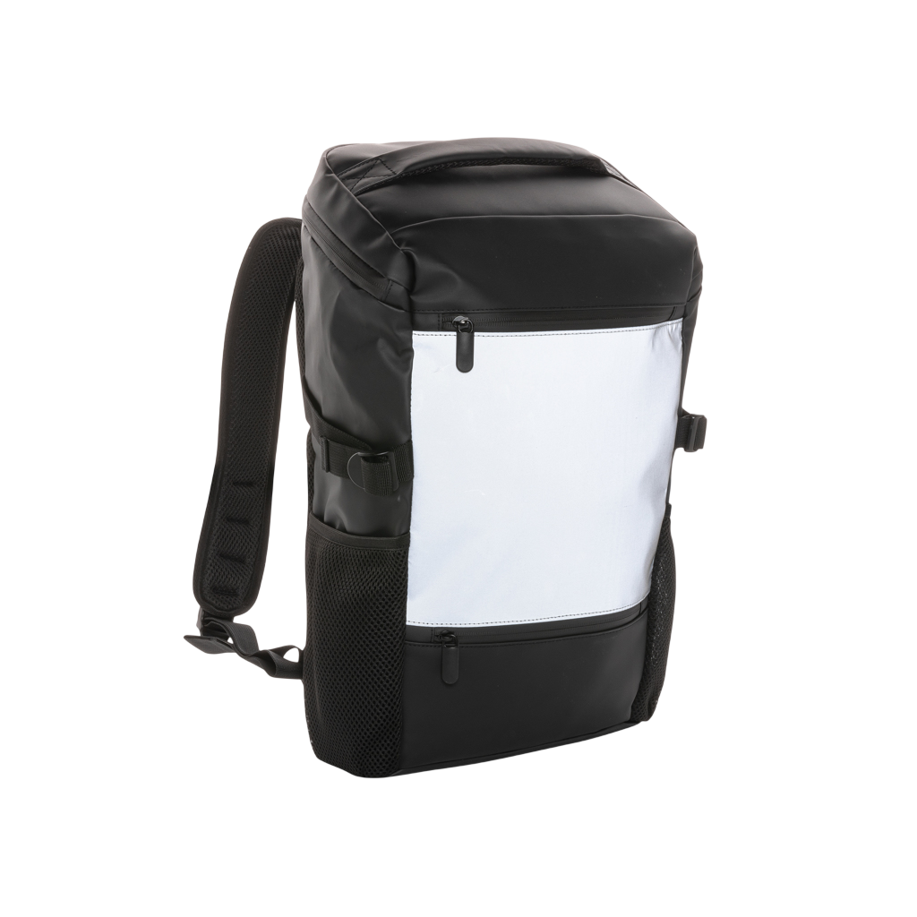 PU high visibility easy access 15.6" laptop backpack