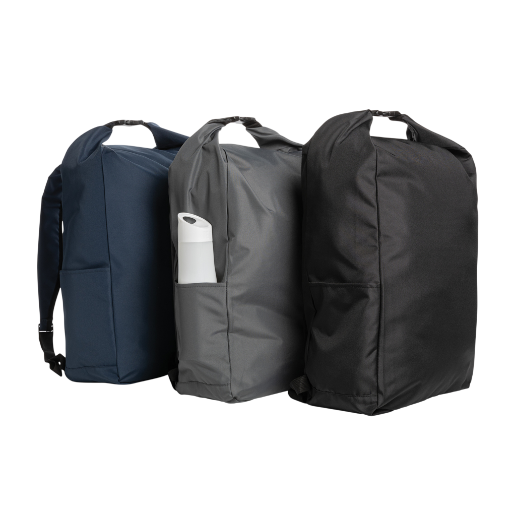Impact AWARE™ RPET lightweight rolltop backpack