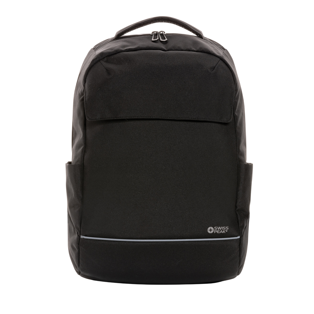 Swiss Peak Brooke AWARE™ RPET daily 15.6" laptop backpack
