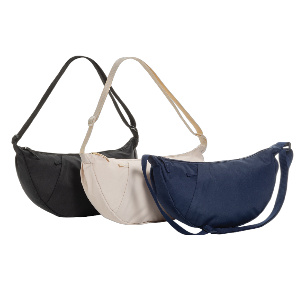 Crescent XL AWARE™ RPET half moon sling bag