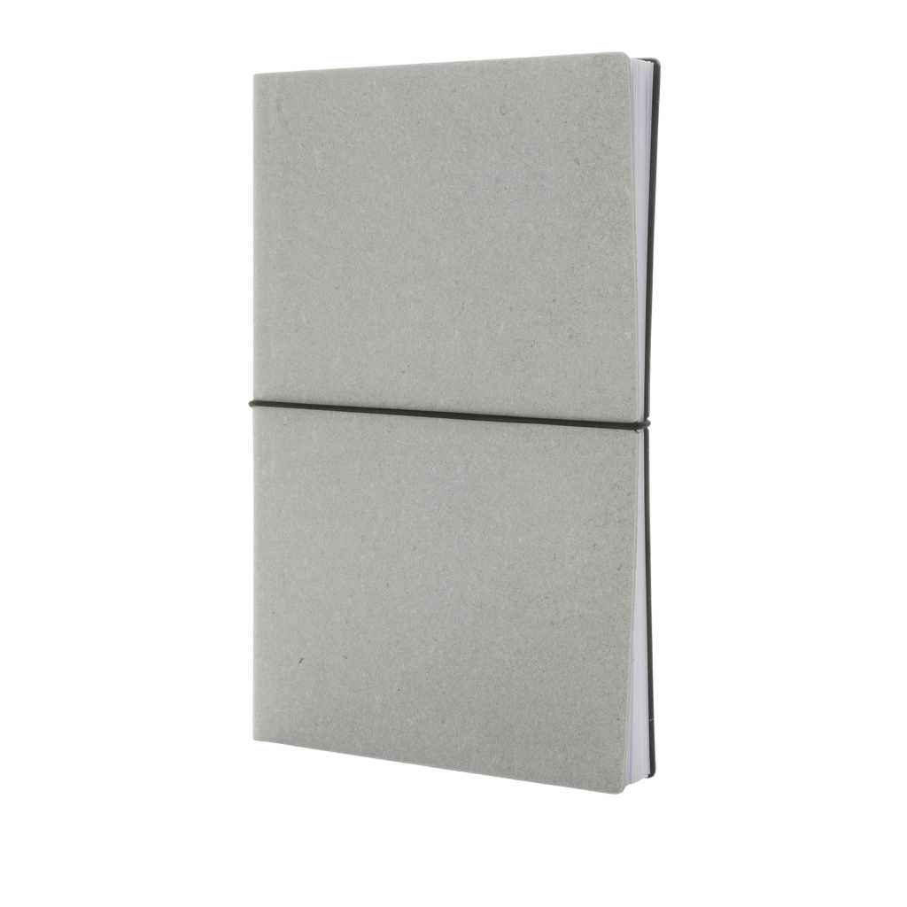 A5 GRS recycled leather notebook
