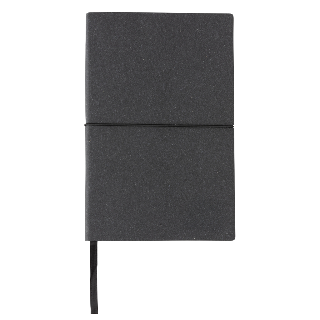 A5 GRS recycled leather notebook