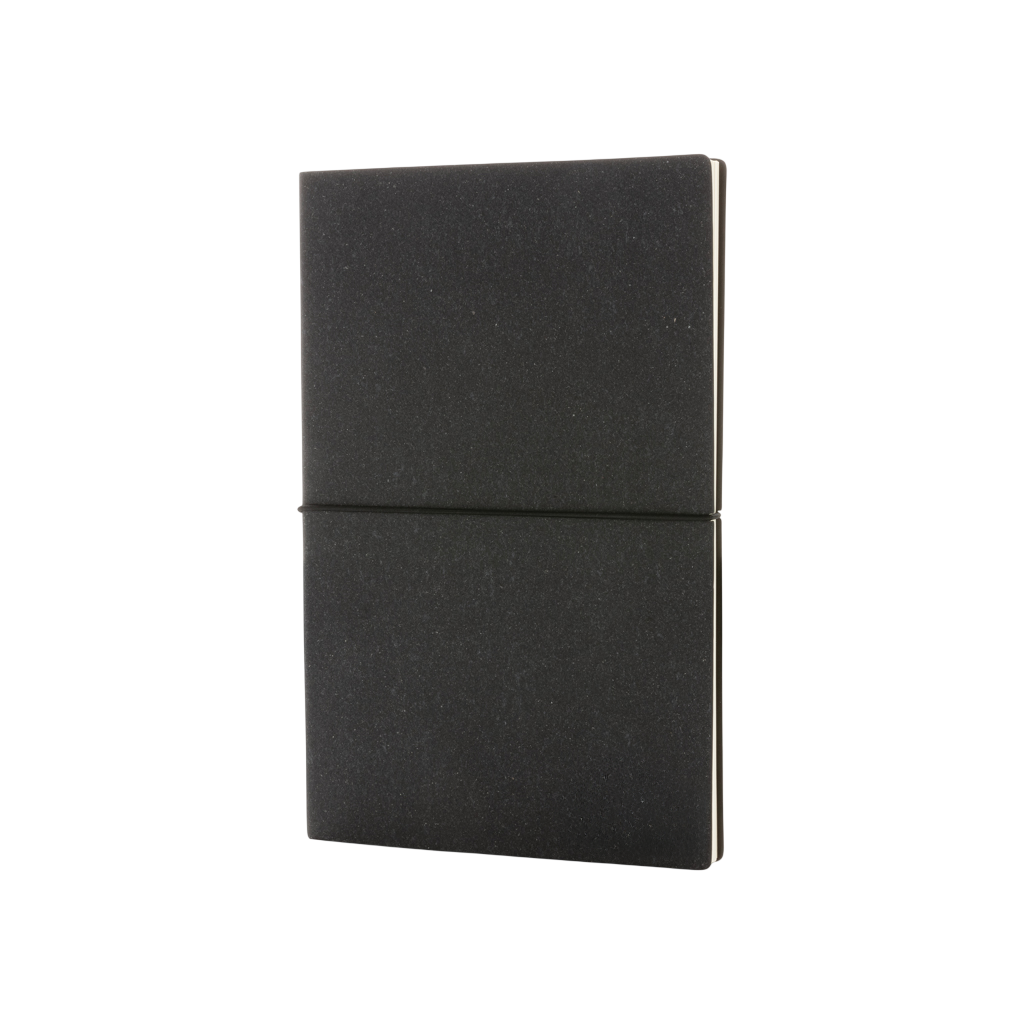 A5 GRS recycled leather notebook
