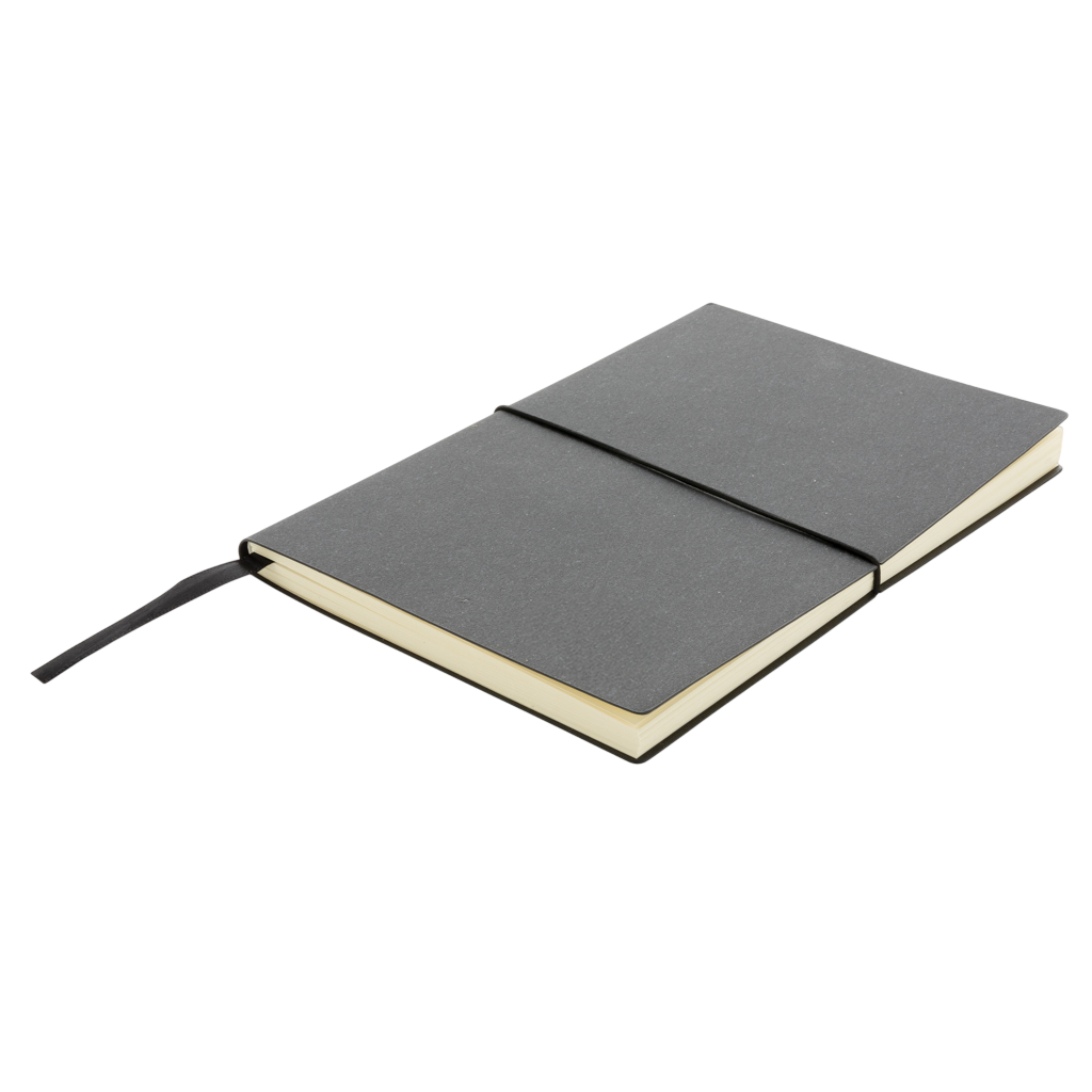 A5 GRS recycled leather notebook