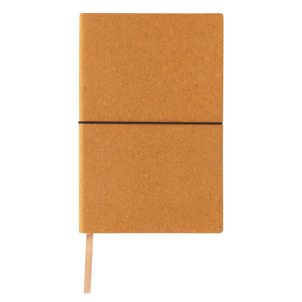 A5 GRS recycled leather notebook