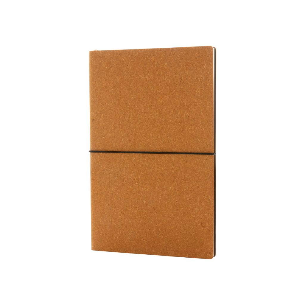 A5 GRS recycled leather notebook