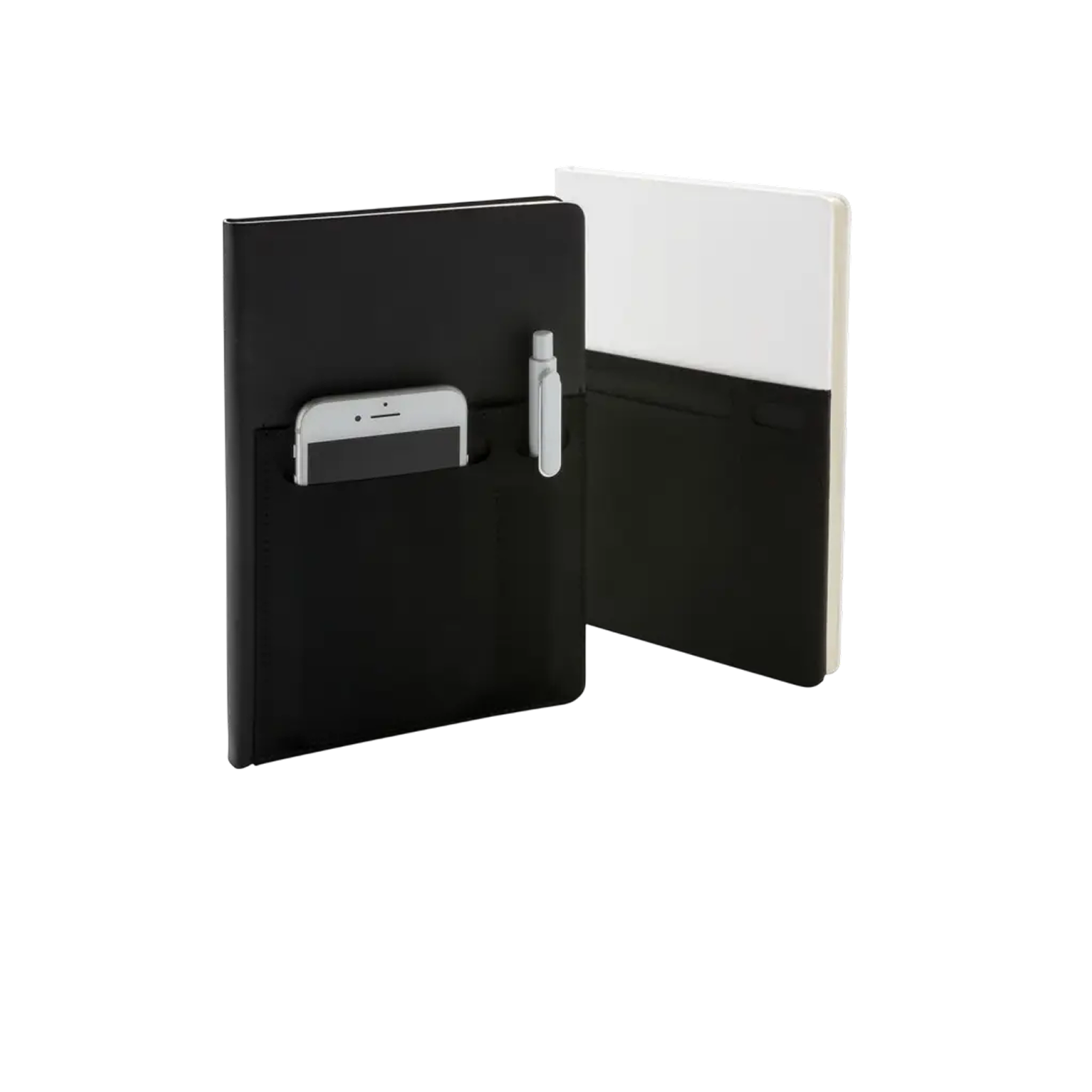 A5 Deluxe notebook with smart pockets
