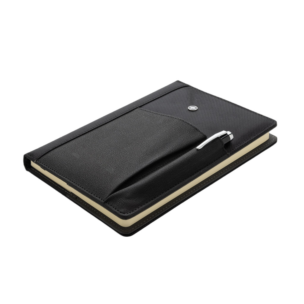 Refillable notebook and pen set
