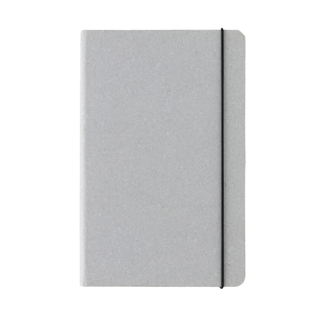 GRS Recycled leather hardcover notebook A5
