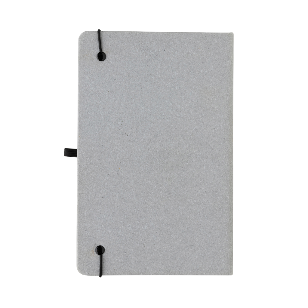 GRS Recycled leather hardcover notebook A5
