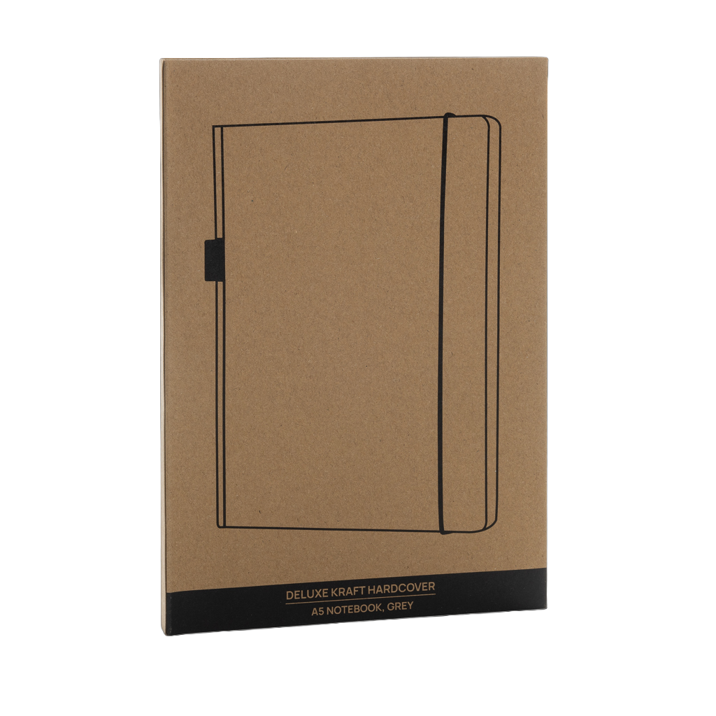 A5 deluxe kraft hardcover notebook