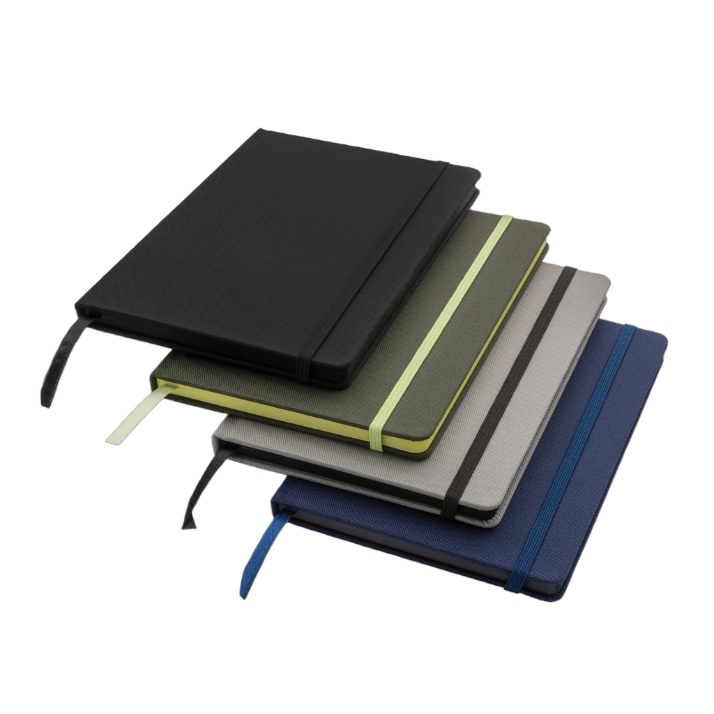 GRS certified RPET A5 notebook