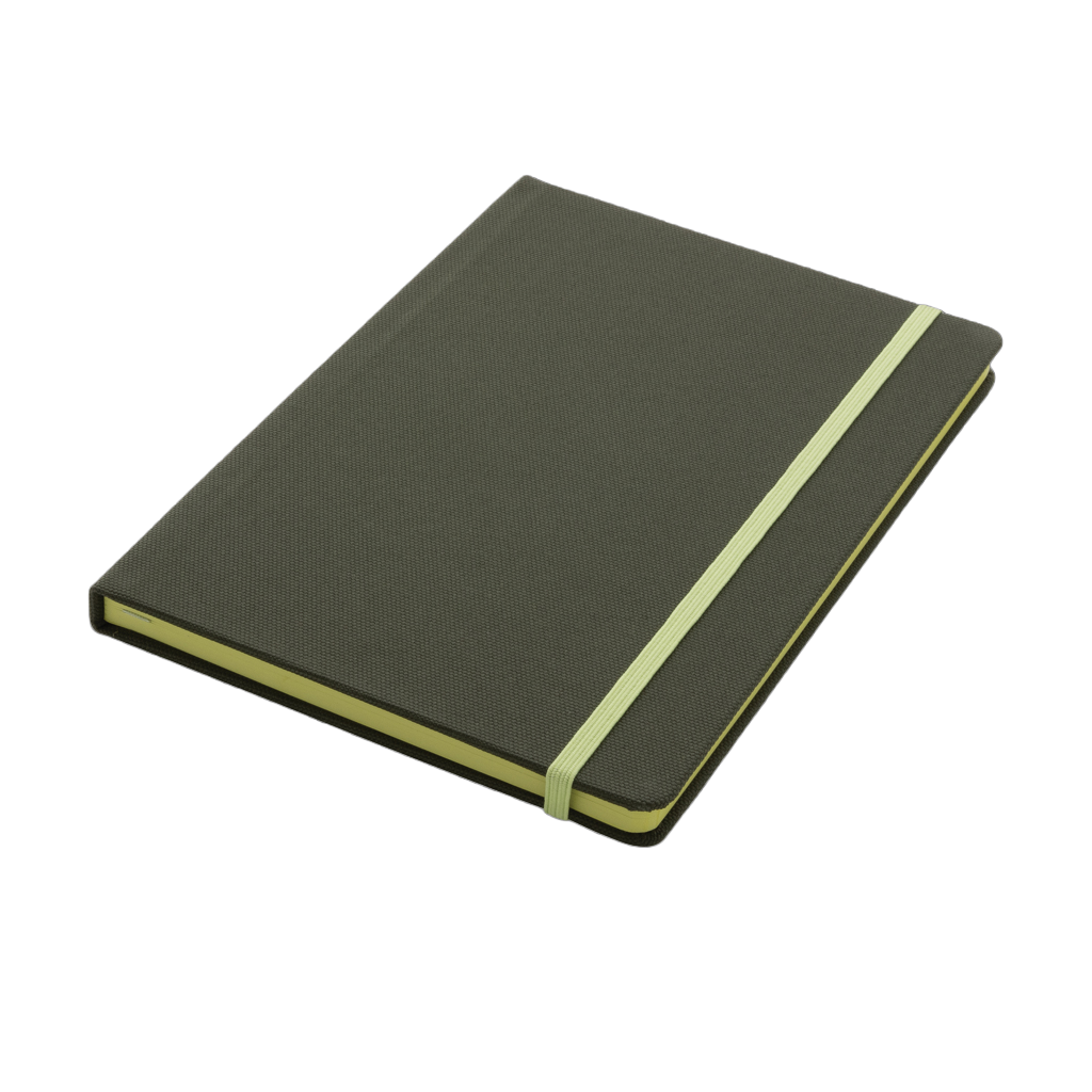GRS certified RPET A5 notebook