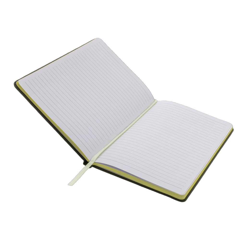GRS certified RPET A5 notebook