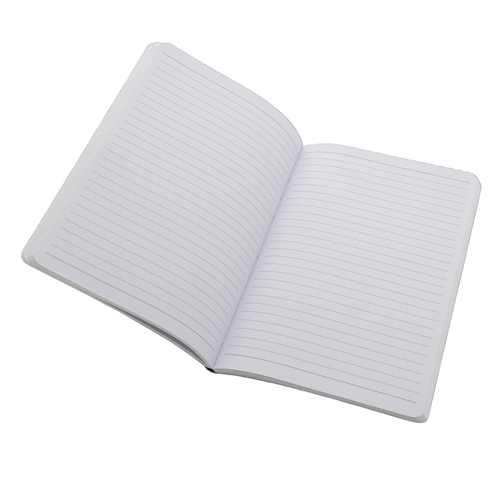 Salton A5 GRS certified recycled paper notebook