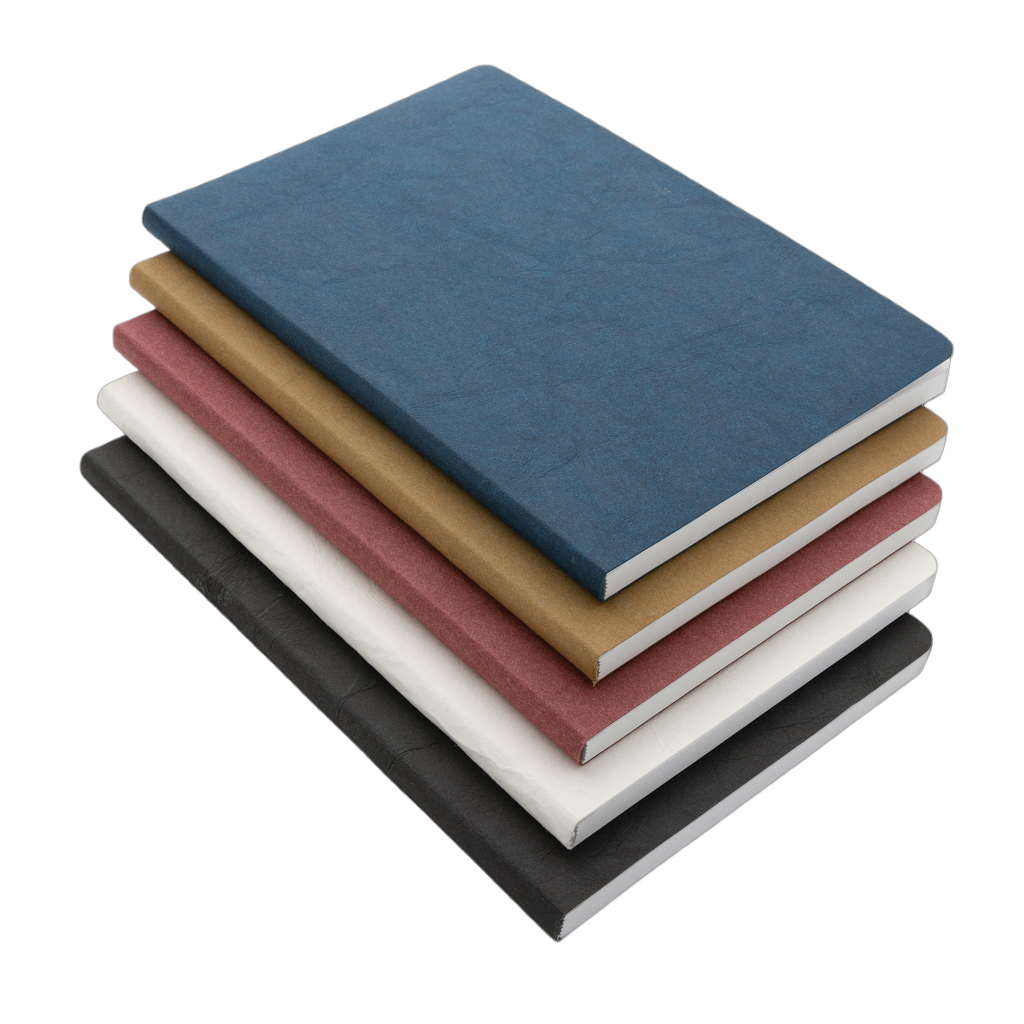 Salton A5 GRS certified recycled paper notebook