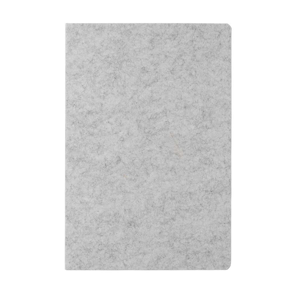 Phrase GRS certified recycled felt A5 notebook