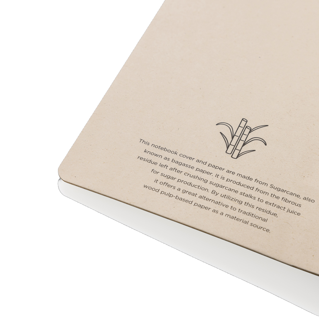 Stylo Sugarcane paper A5 Notebook