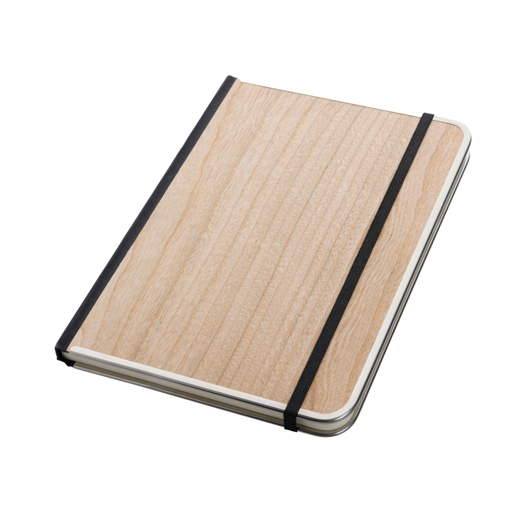 Treeline A5 wooden cover deluxe notebook