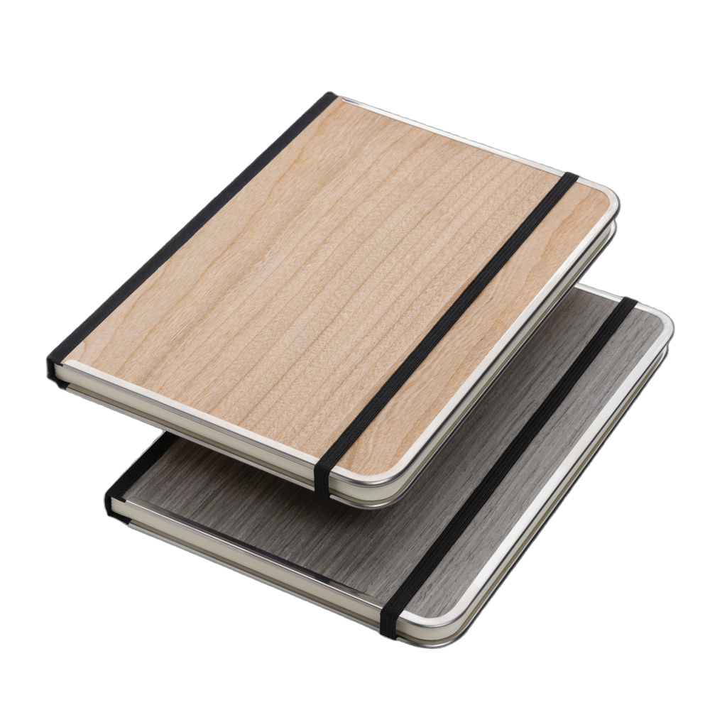 Treeline A5 wooden cover deluxe notebook