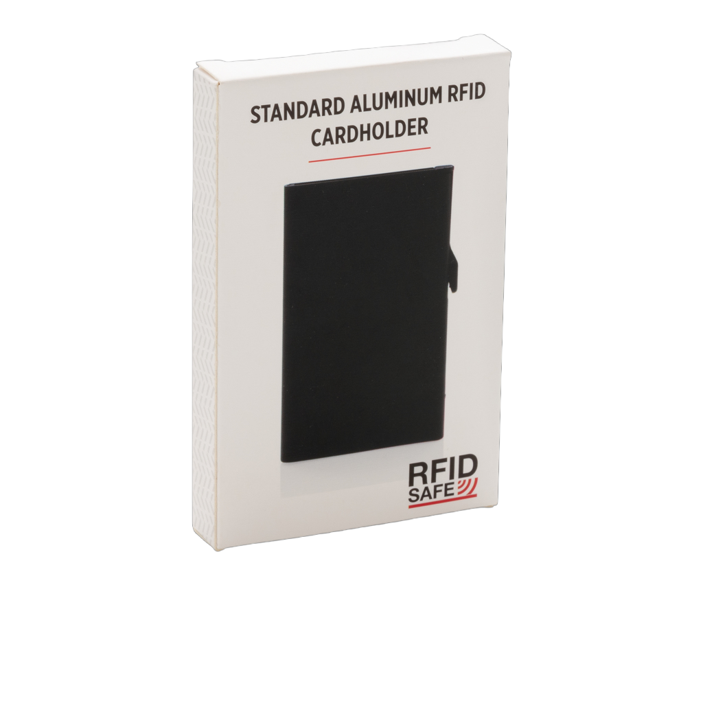 Standard aluminium RFID cardholder