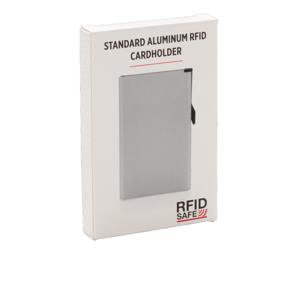 Standard aluminium RFID cardholder