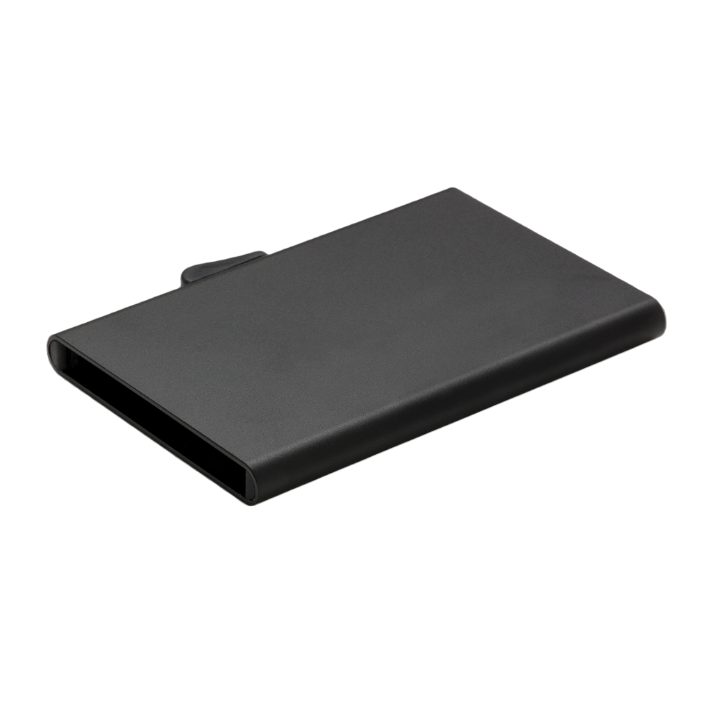 C-Secure aluminium RFID card holder