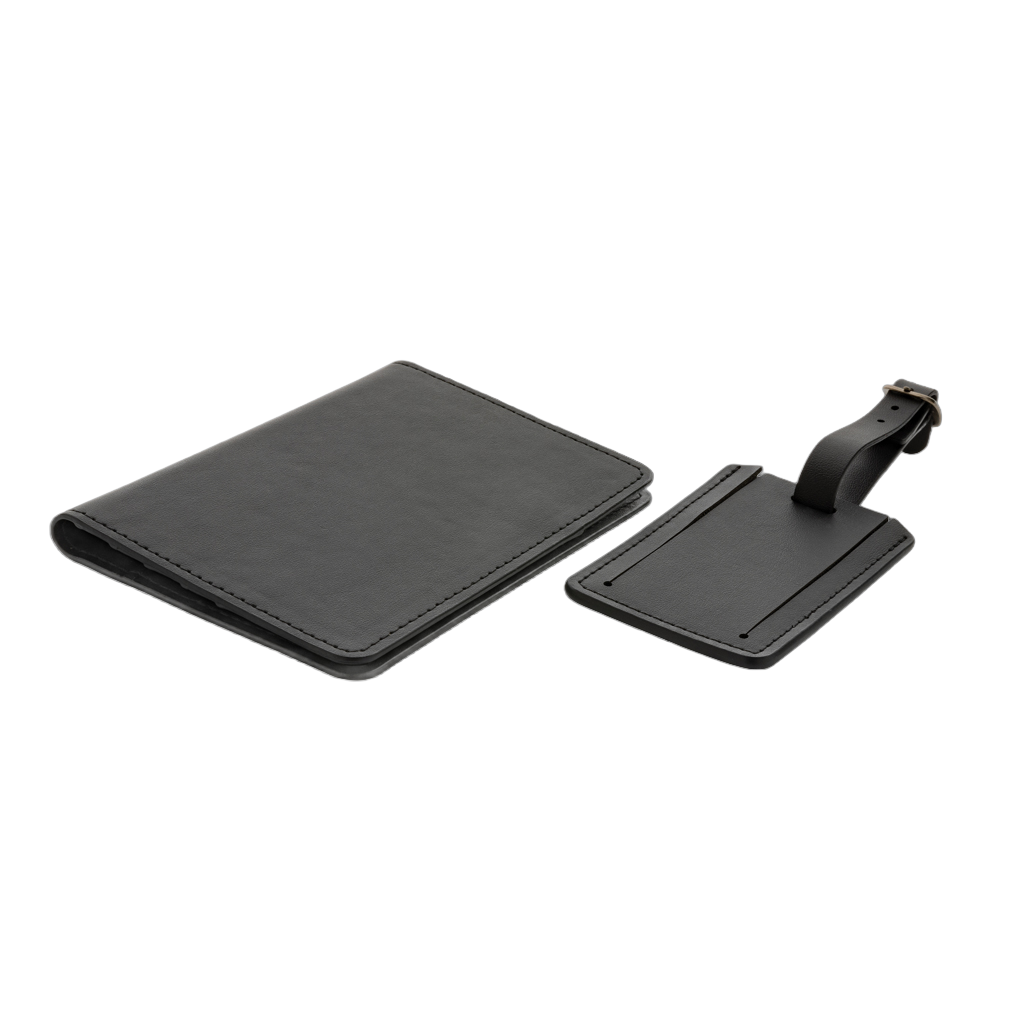 Swiss Peak GRS recycled PU travel gift set