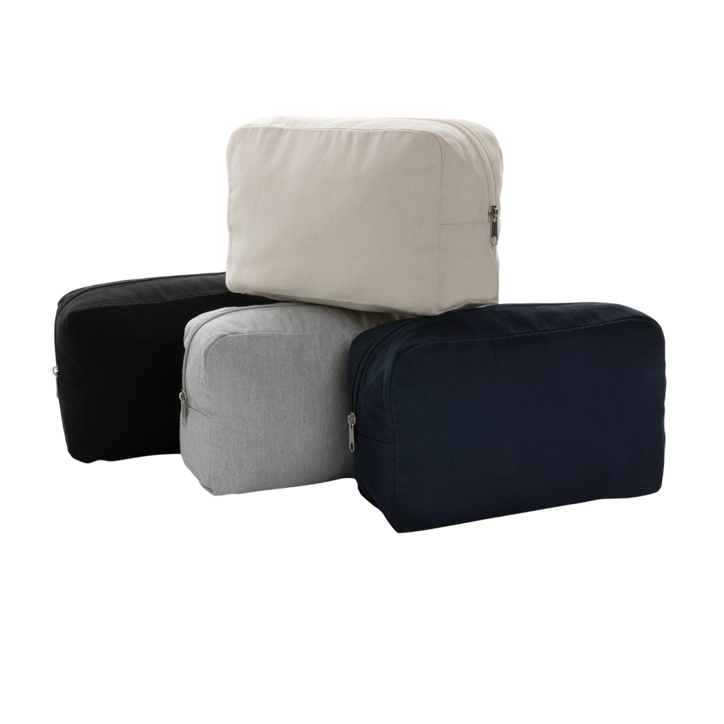 Impact AWARE™ 285 gsm rcanvas toiletry bag undyed
