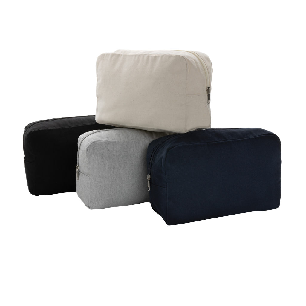 Impact AWARE™ 285 gsm rcanvas toiletry bag undyed