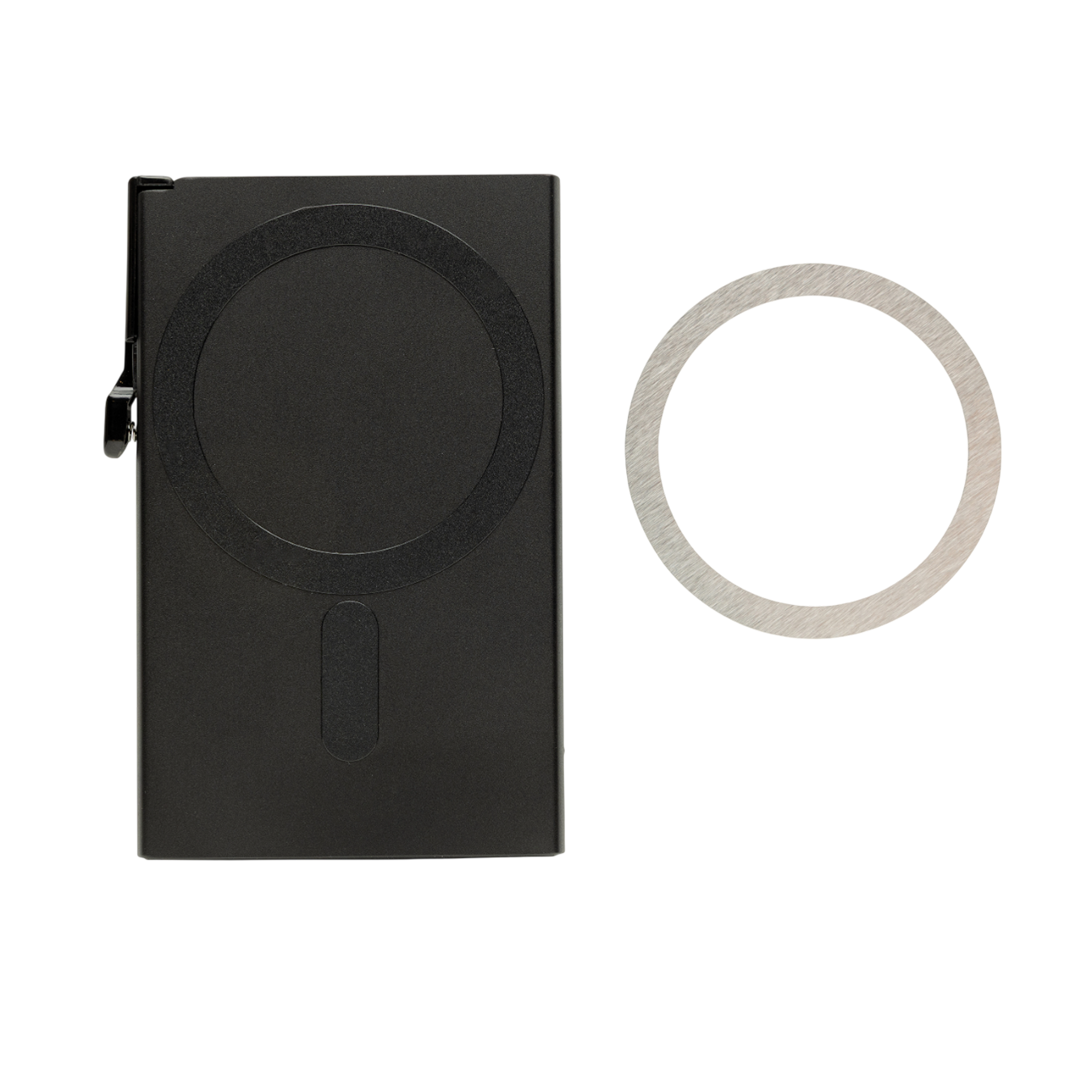 Standard aluminium RFID magnetic phone cardholder
