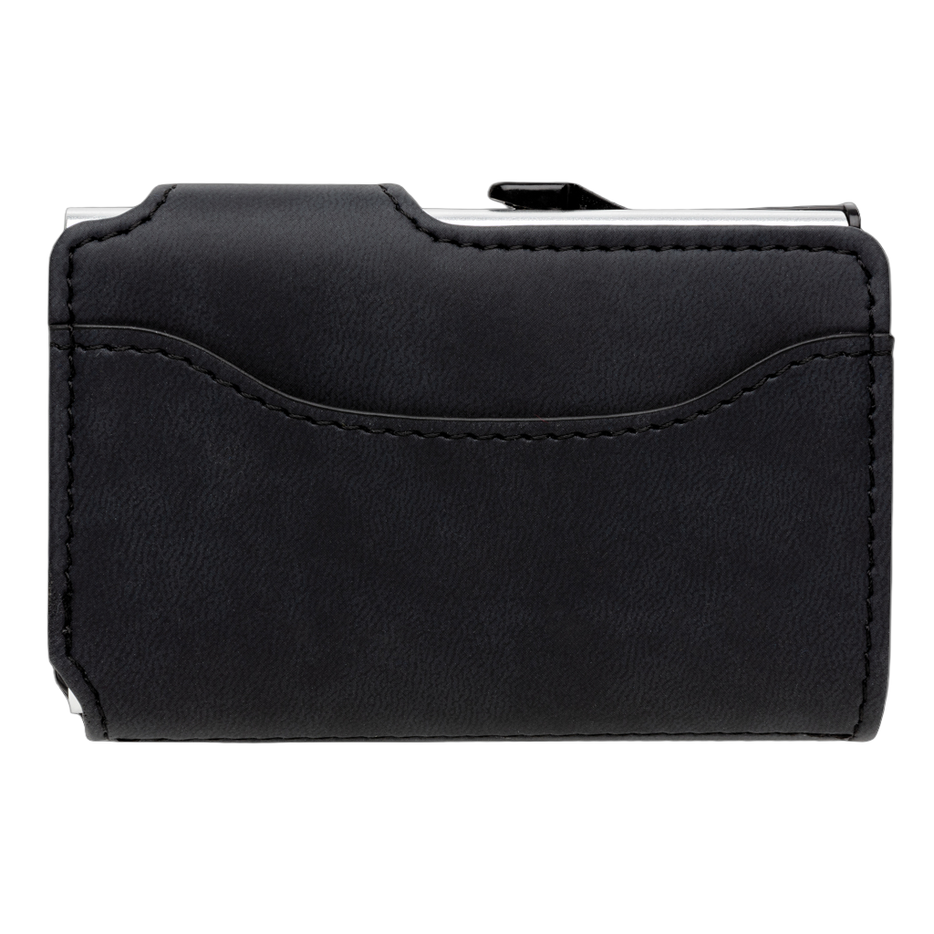 Standard aluminium RFID cardholder with PU wallet