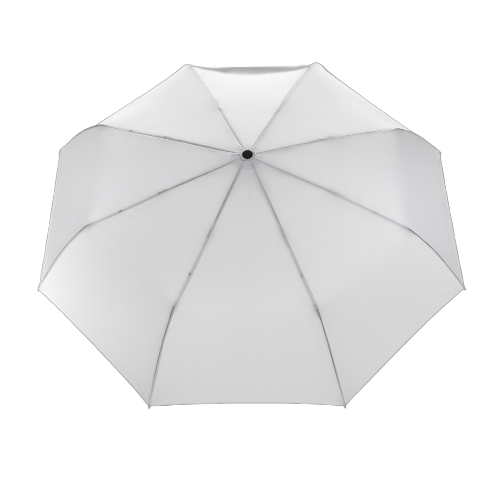 21" Impact AWARE™ RPET 190T bamboo auto open/close umbrella