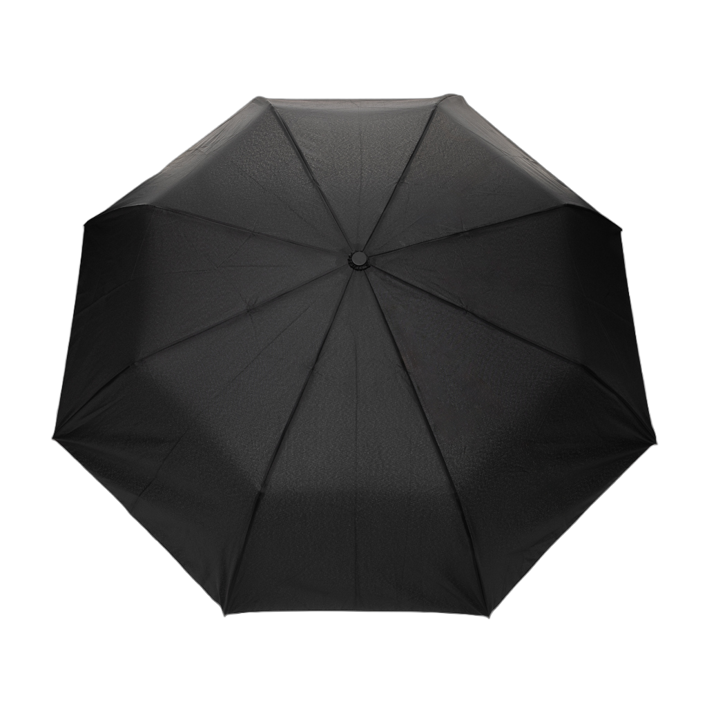 Kaycey 21" AWARE™ RPET Acacia wood mini auto open umbrella