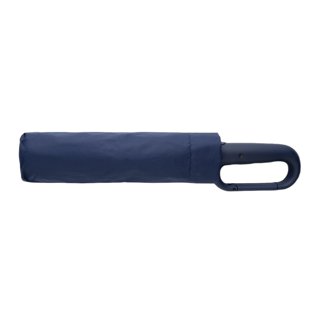Yara 21" AWARE™ RPET solid colour umbrella with carabiner